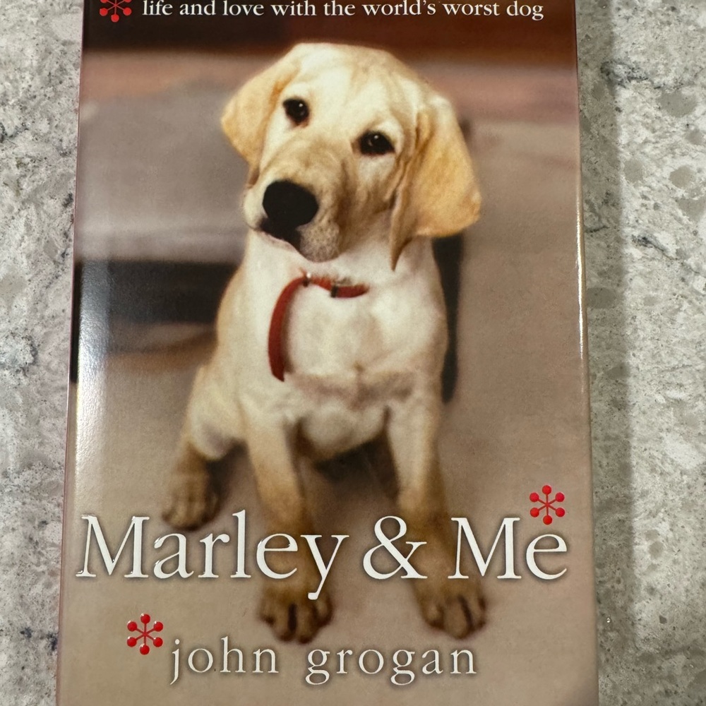 Marley & Me by John Grogan - Brown Cover